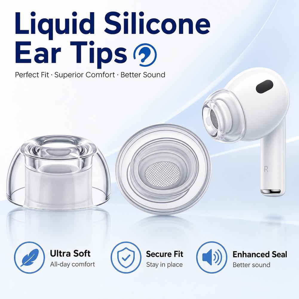 Earphone Foam Tip - Silicone Eartips For Apple AirPods Pro