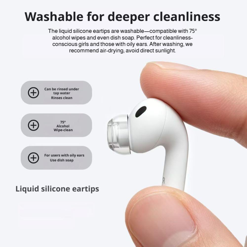 Silicone Eartips For Apple Air - Earphone Foam Tip avis et prix