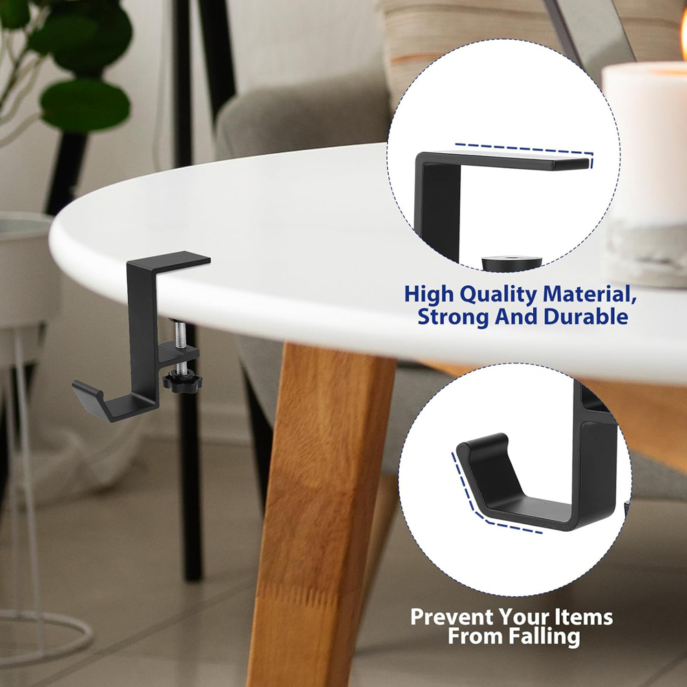 Aluminum Alloy Headphone Hook  - Headphone Stand Desk avis et prix