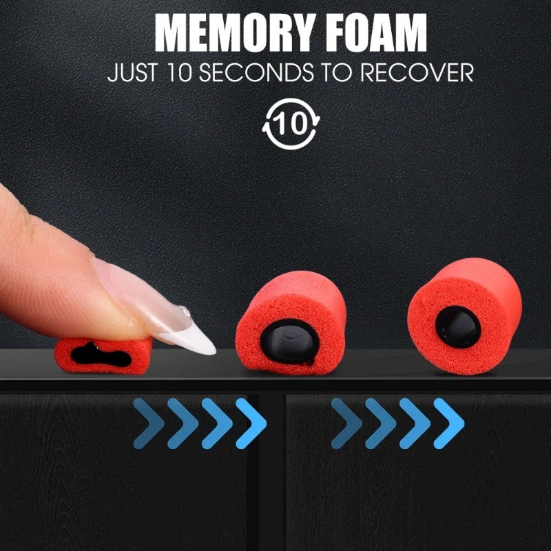 1-6Pair Soft Memory Foam Earbu - Earphone Foam Tip avis et prix