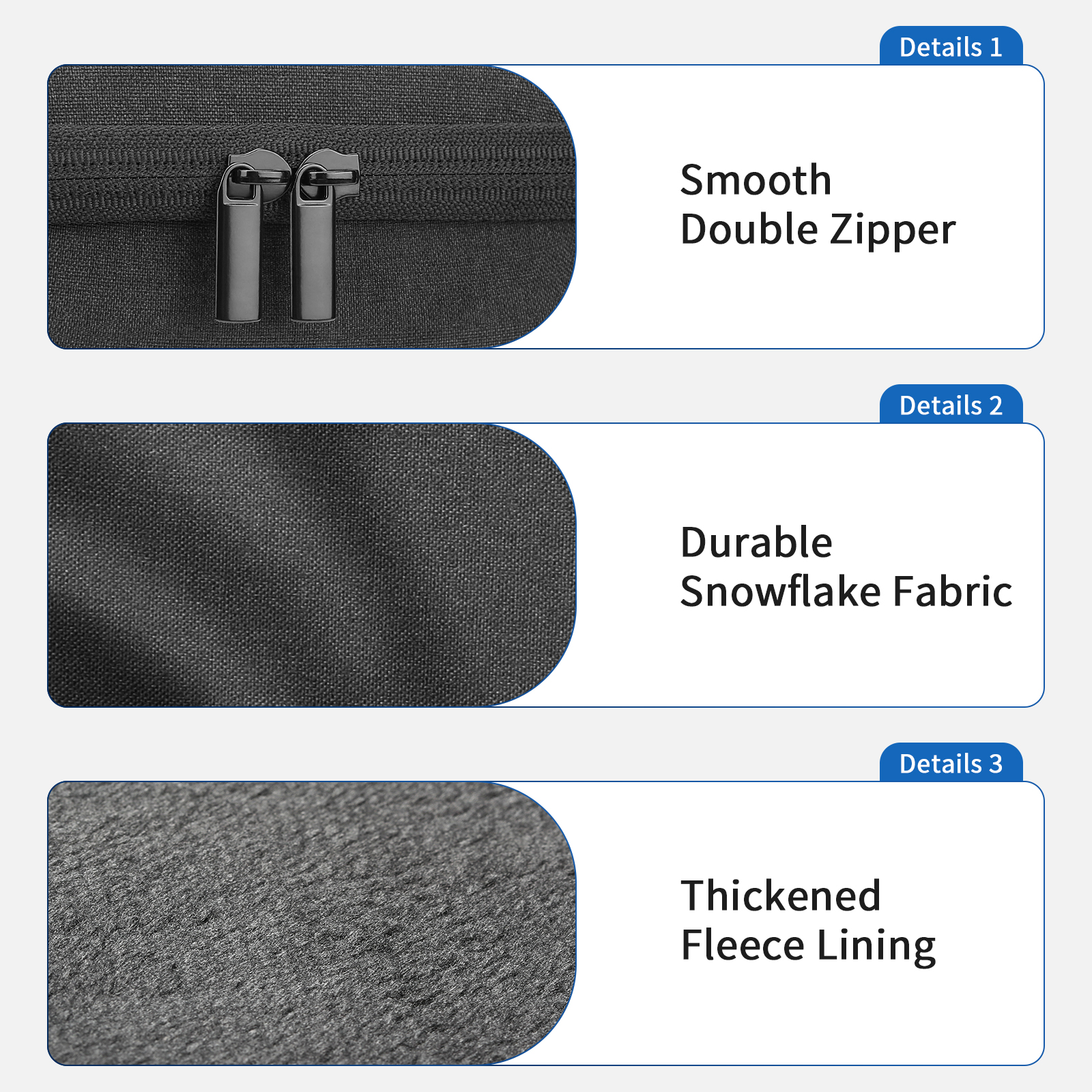 YINKE Smart Case for Apple Air - Headphone Case Hard avis et prix