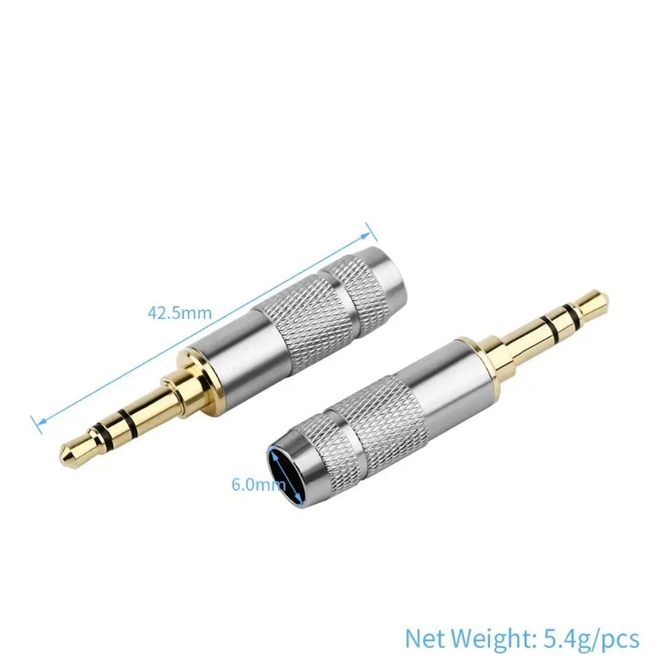 DIY 3.5mm Jacks Audio Plug 3 4 - Cable Extension 3.5 avis et prix