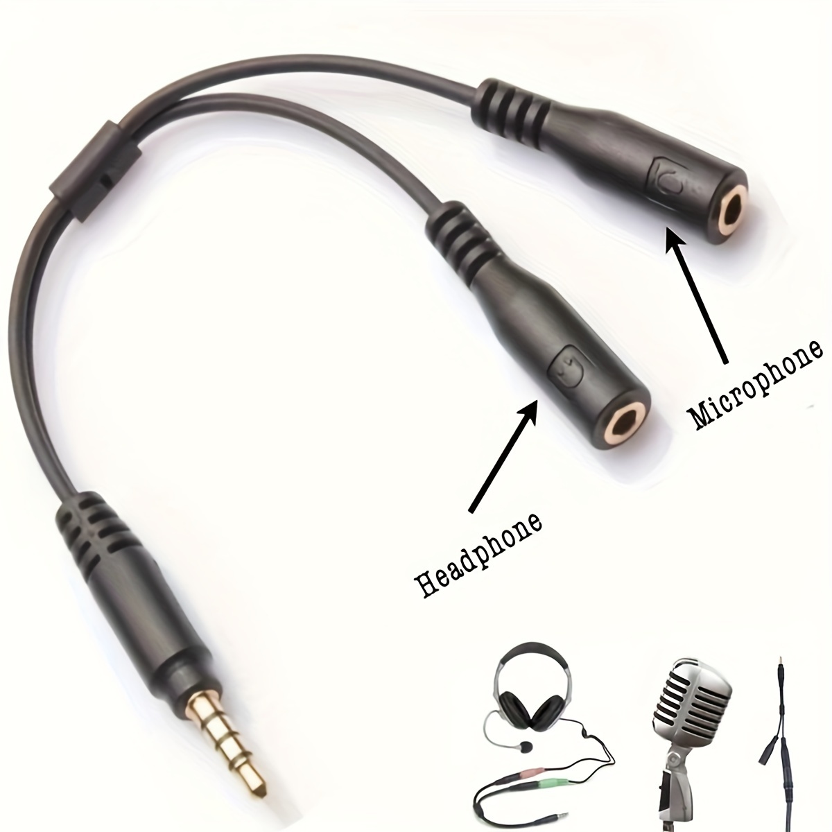 3.5mm Stereo Audio 1Male to 2  - Audio Splitter Y avis et prix