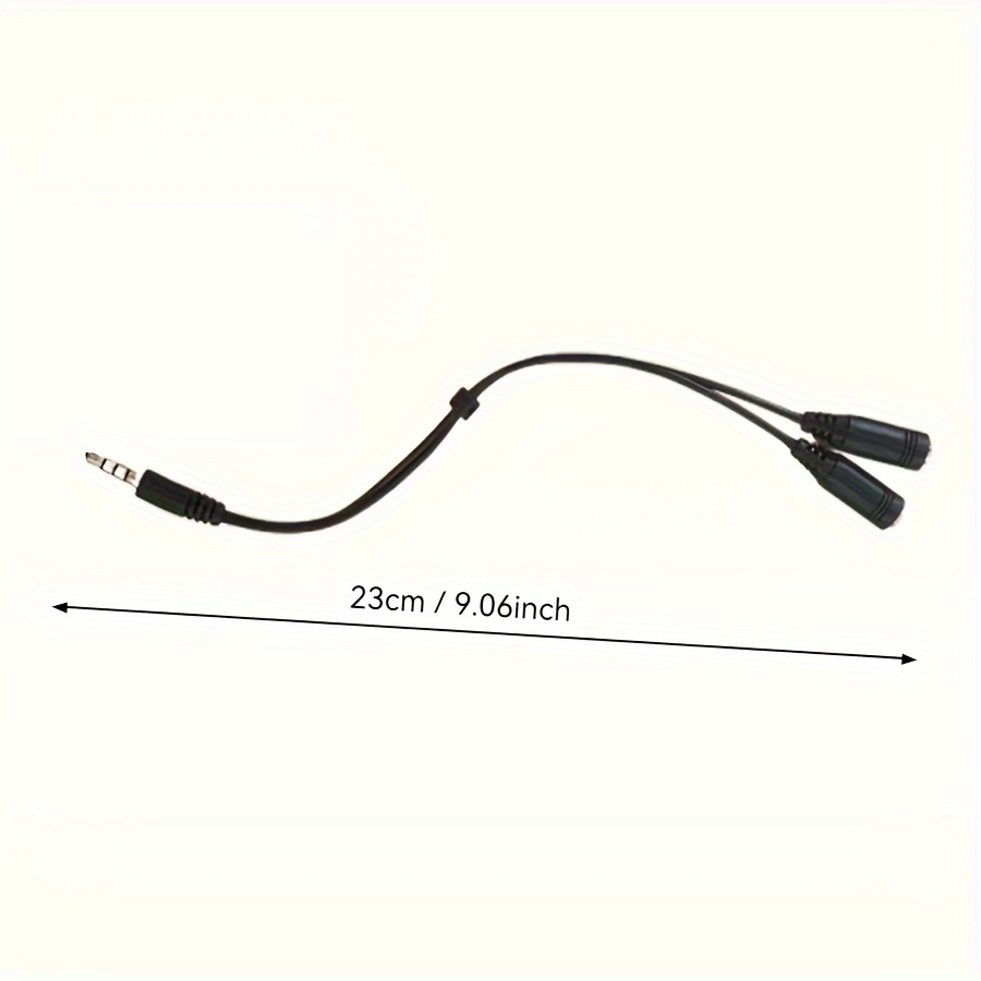 3.5mm Stereo Audio 1Male to 2  - Audio Splitter Y avis et prix