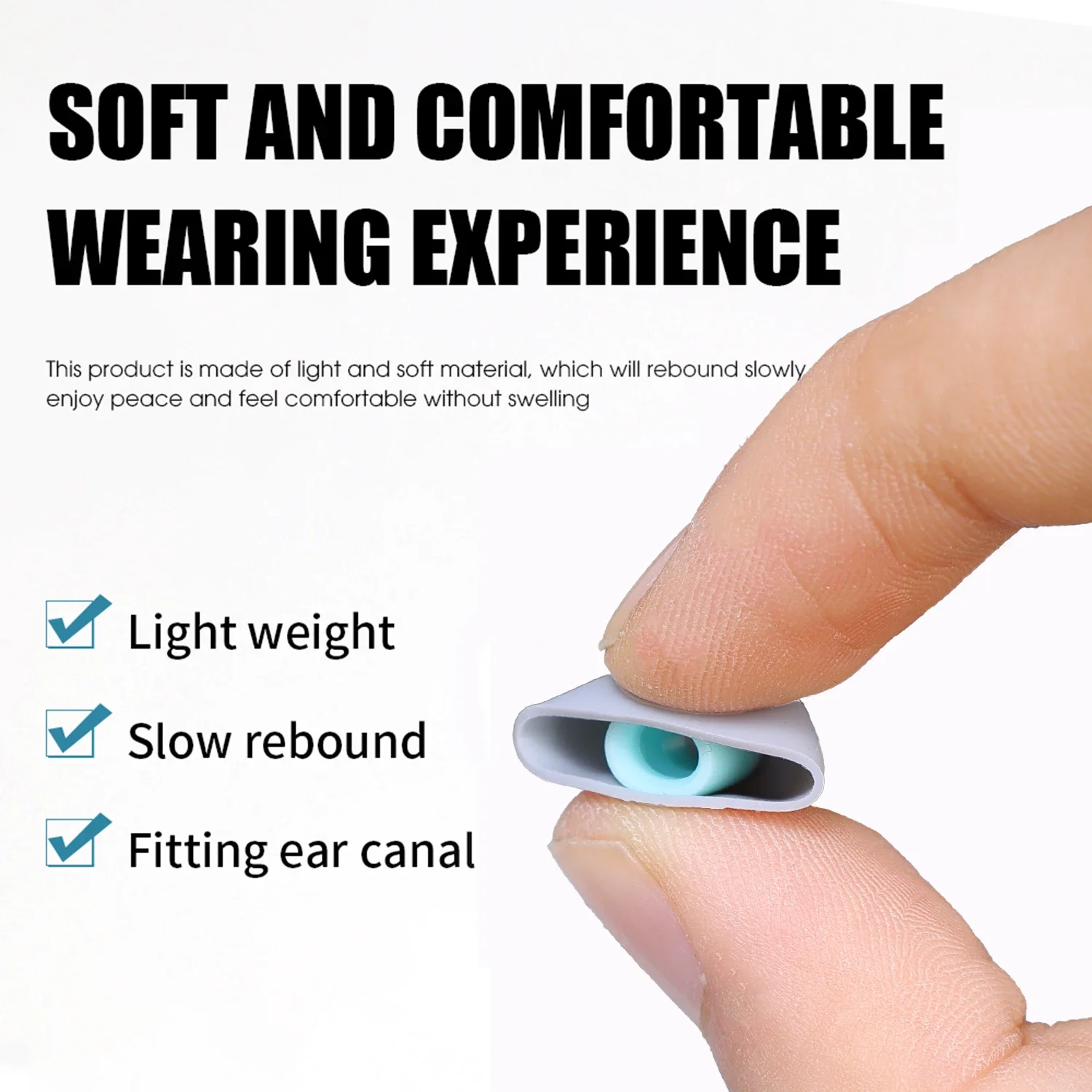 Noise Cancelling Earbuds Soft  - Silicone Ear Tip Replacement avis et prix