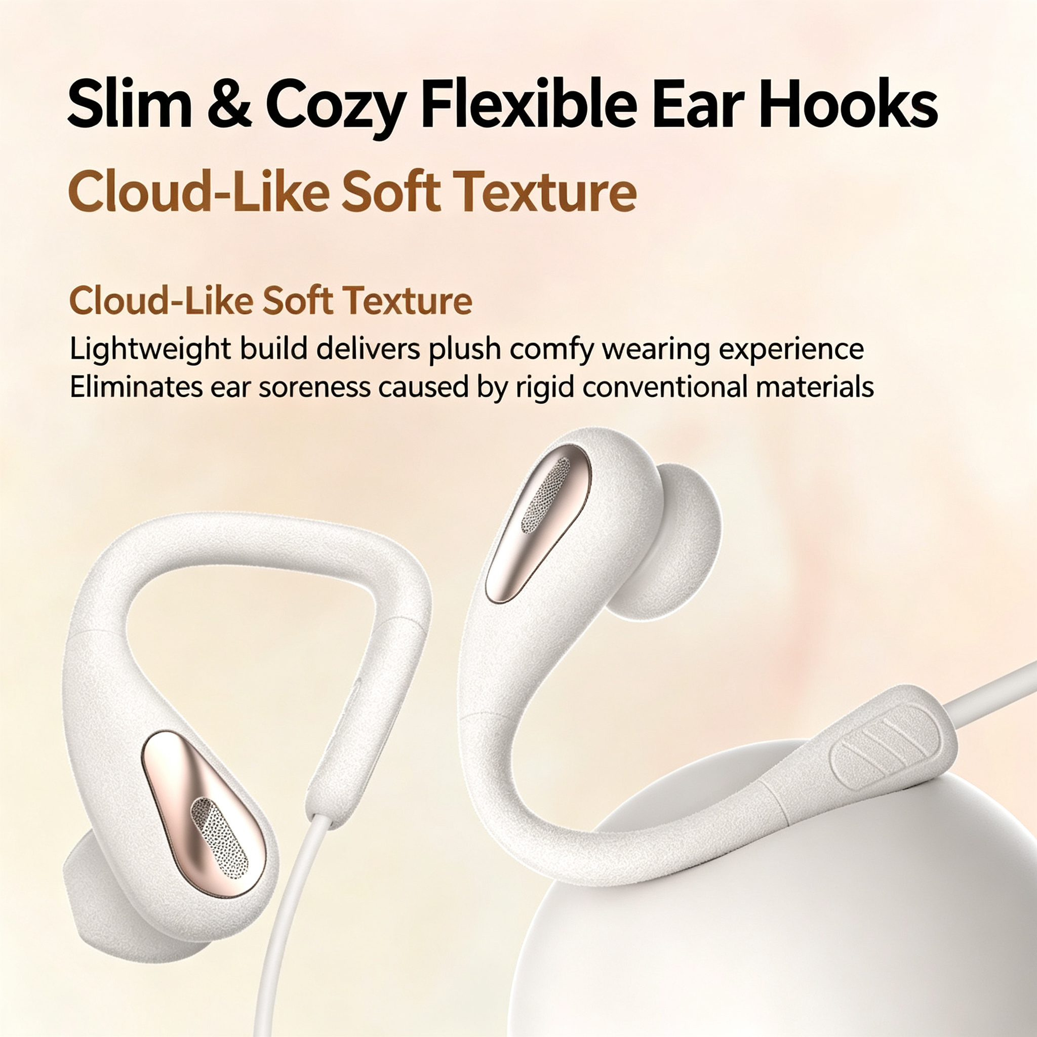 3.5mm&Type-C Ear-Hook Wired Sp - Sports Earphone Hook avis et prix