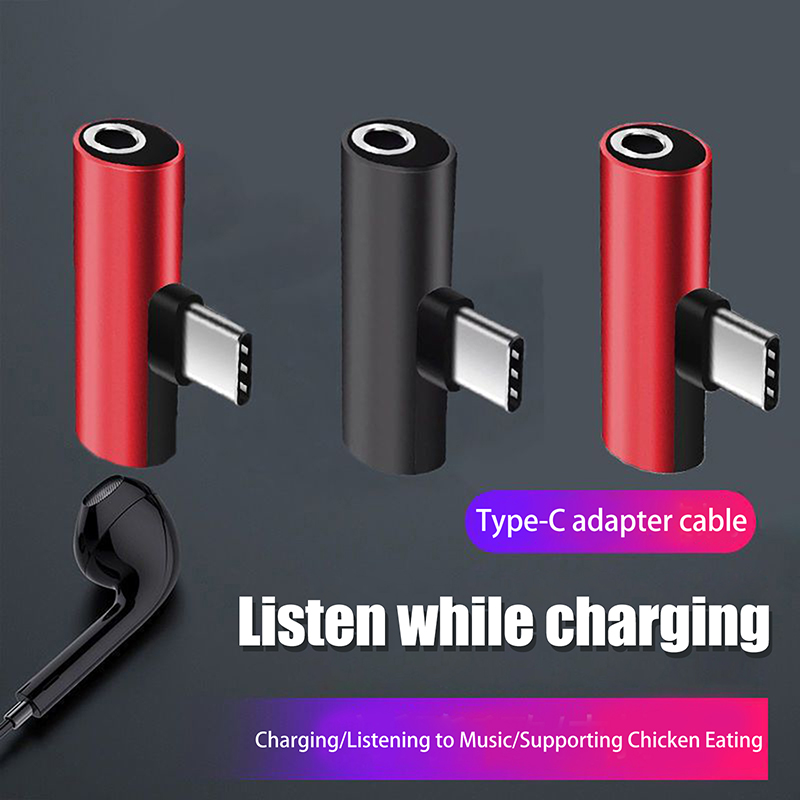USB Type-C To 3.5 Mm Headphone - Earphone Splitter Jack avis et prix