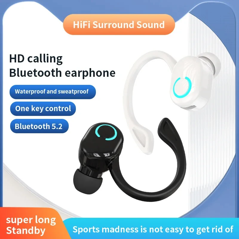 Bluetooth 5.2 Business Wireles - Sports Earphone Hook avis et prix