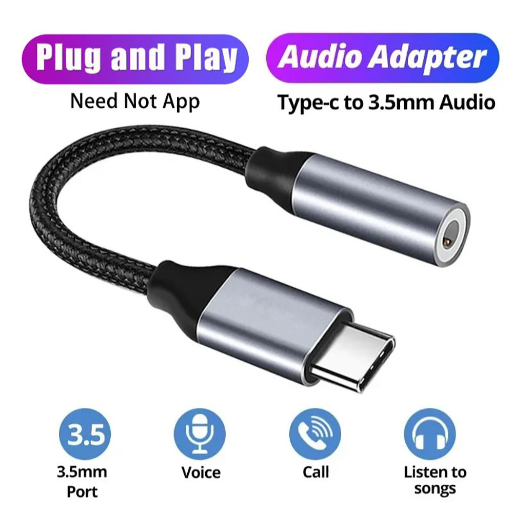 USB Type C To 3.5mm Audio Adap - Audiophile Headphone Wired avis et prix