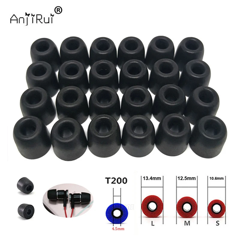 12Pair ANJIRUI Memory Foam Ear - Earphone Foam Tip avis et prix