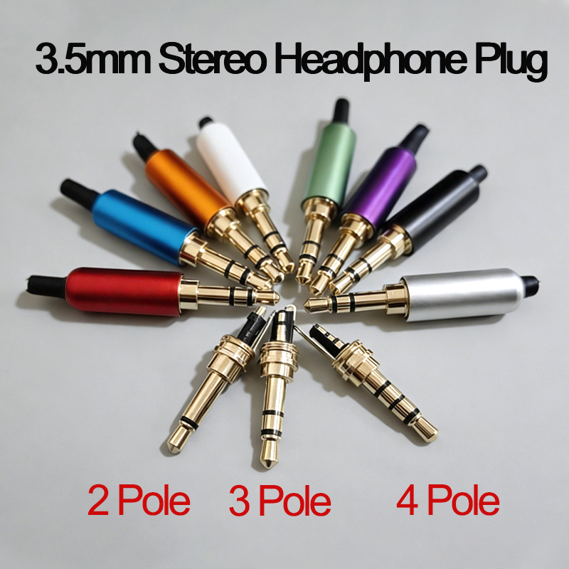 1PC 3.5MM Audio Connector 2/3/ - Audiophile Headphone Wired avis et prix