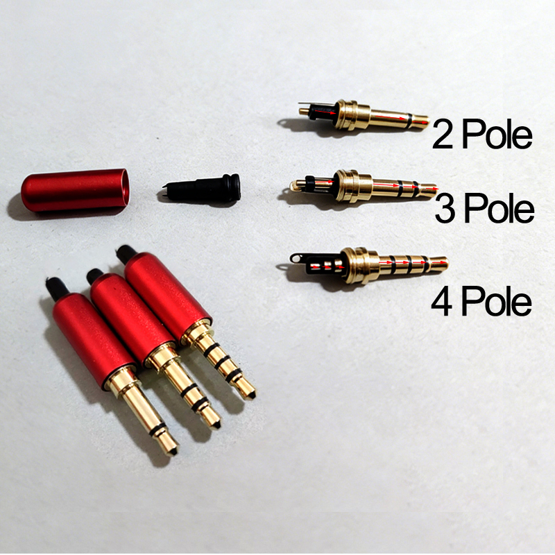 1PC 3.5MM Audio Connector 2/3/ - Audiophile Headphone Wired avis et prix