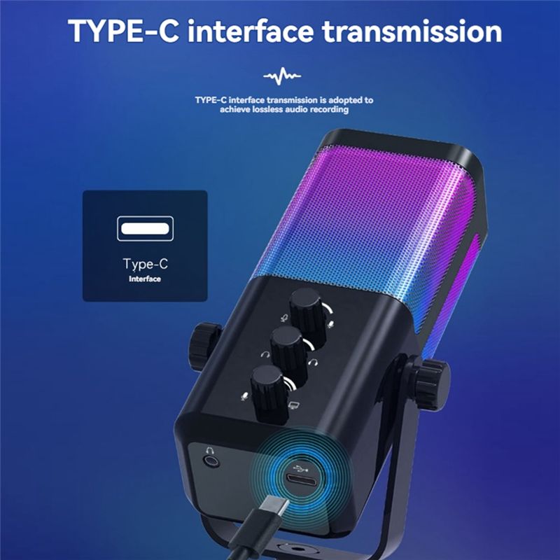 ABZZ-RGB Gaming Microphone USB - Gaming Headset Rgb avis et prix